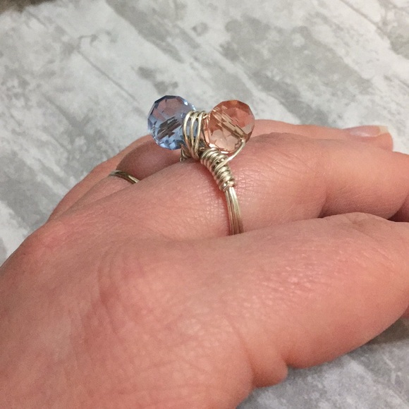 Silver gem ring - Picture 5 of 7